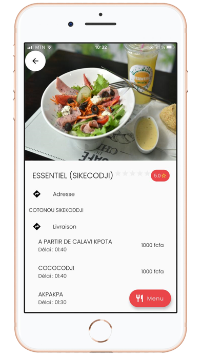 FOODO BENIN Screenshot