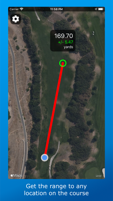 Pin High - Golf Range Finder Screenshot