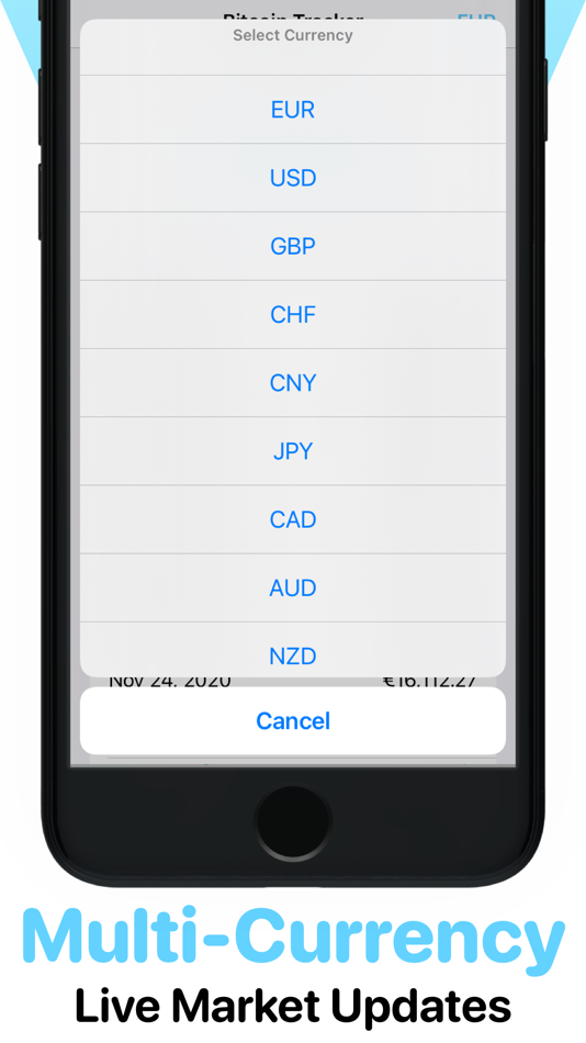 #4. Bitcoin Ticker: 3D Live Widget (macOS) 由: MoneyCoach UG