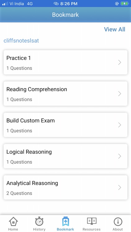 CLIFFSTEST LSAT EXAM PREP APP
