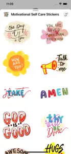 Motivational Self Care Sticker screenshot #2 for iPhone