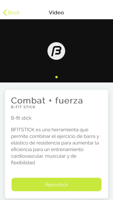 B-fit Gym Screenshot