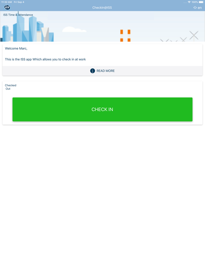 CheckInISS