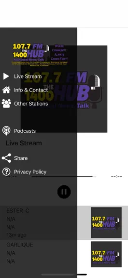 Game screenshot WHUB Newstalk 107.7 and 1400 apk