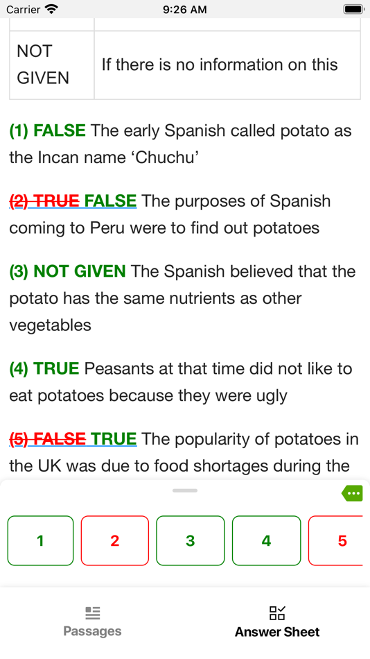 #2. TOTAL IELTS Reading Practice (iOS) بواسطة: AppFx Design