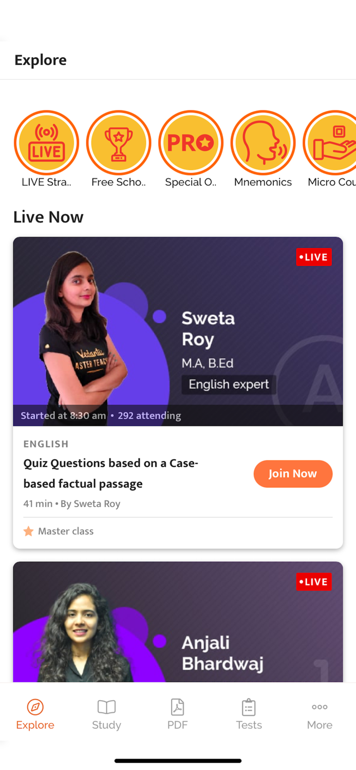 Vedantu Learning App