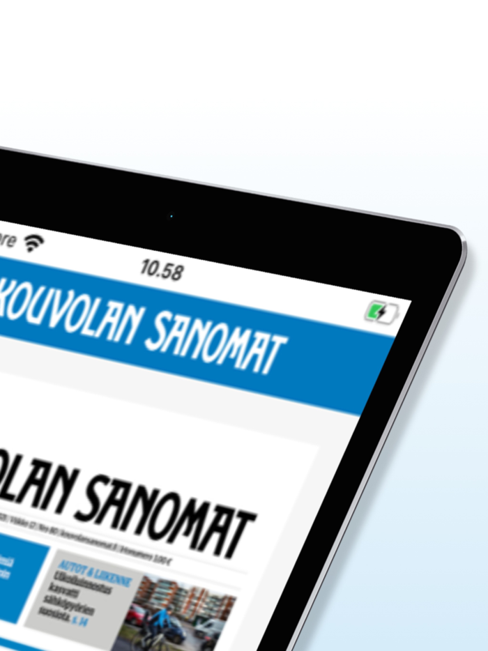Kouvolan Sanomat päivän lehti