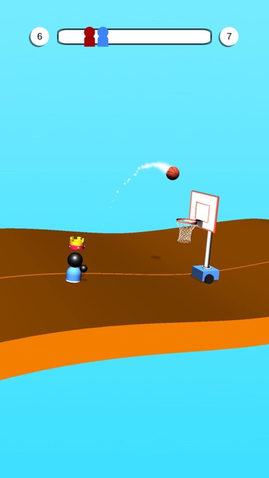 Hoop Runner - Basketball Duels Screenshot