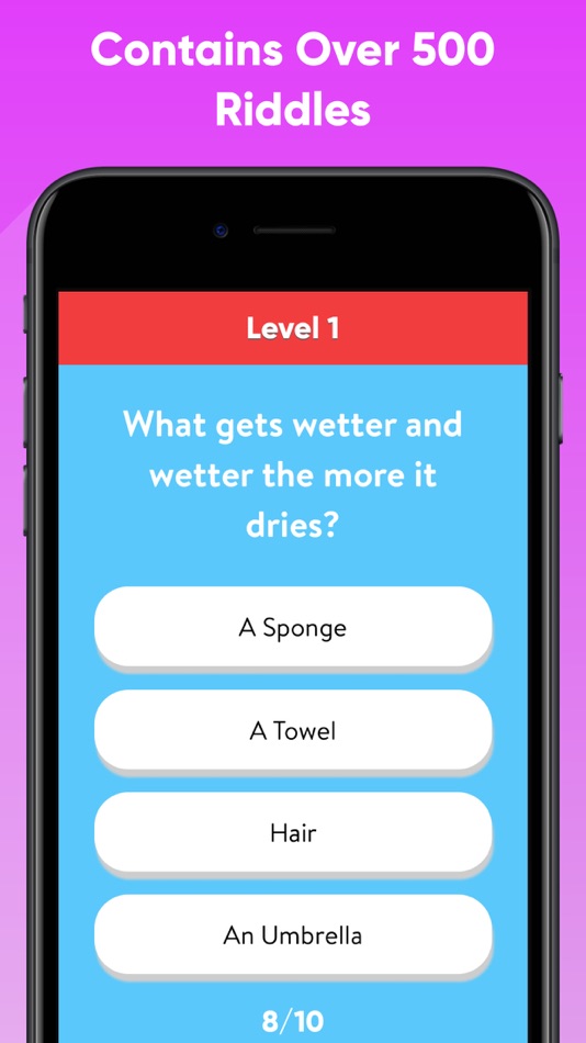 #1. Riddle Test: Brain Teaser Game (iOS) 由: DH3 Games