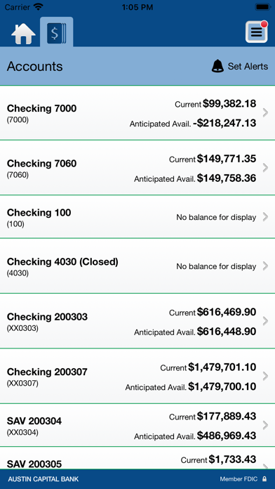 Austin Capital Bank-Business Screenshot
