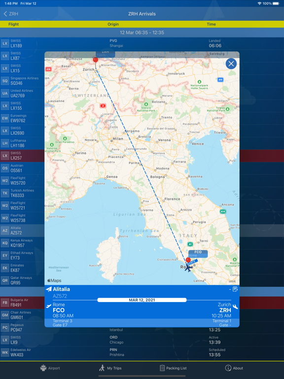 Zurich Airport (ZRH) + radarのおすすめ画像2