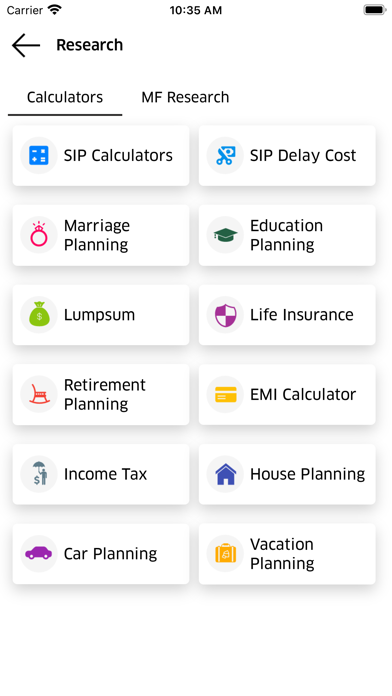 AIFS Portfolios Screenshot