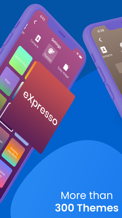 Speed Dial with Contact Widget Screenshot
