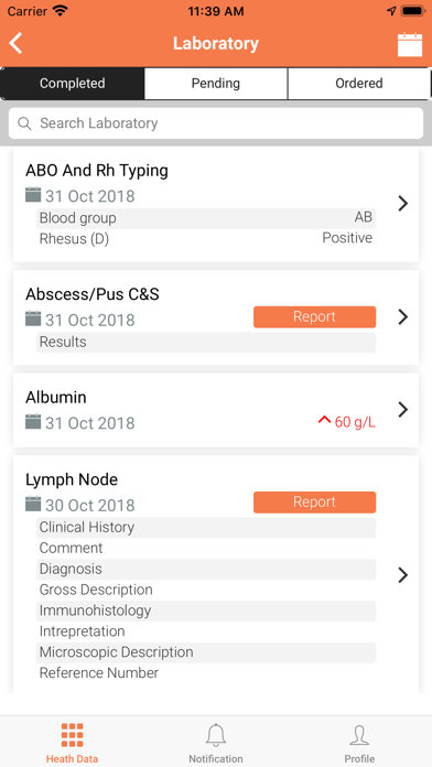 Medica TeleCare Screenshot