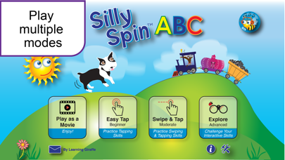 Silly Spin ABC LITE Screenshot
