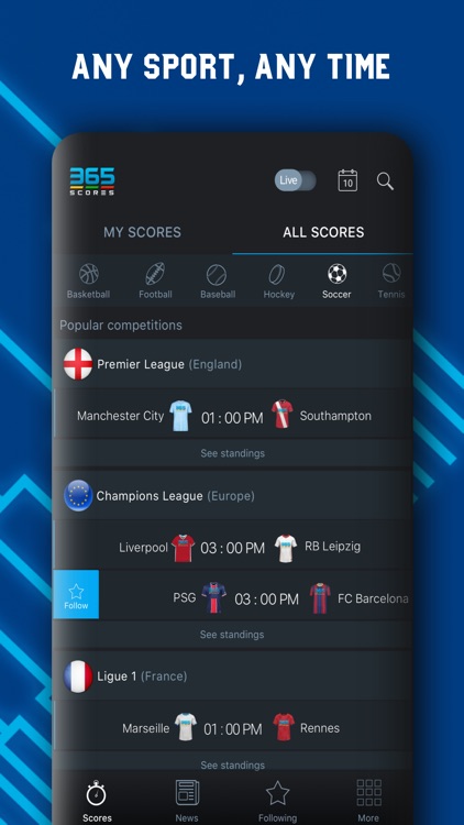 365Scores - Live Scores screenshot-7