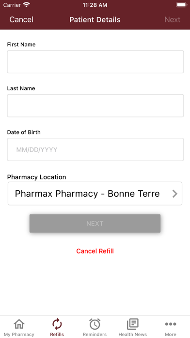 Pharmax Pharmacy Screenshot