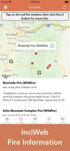 Wildfire - Fire Map Info screenshot #2 for iPhone