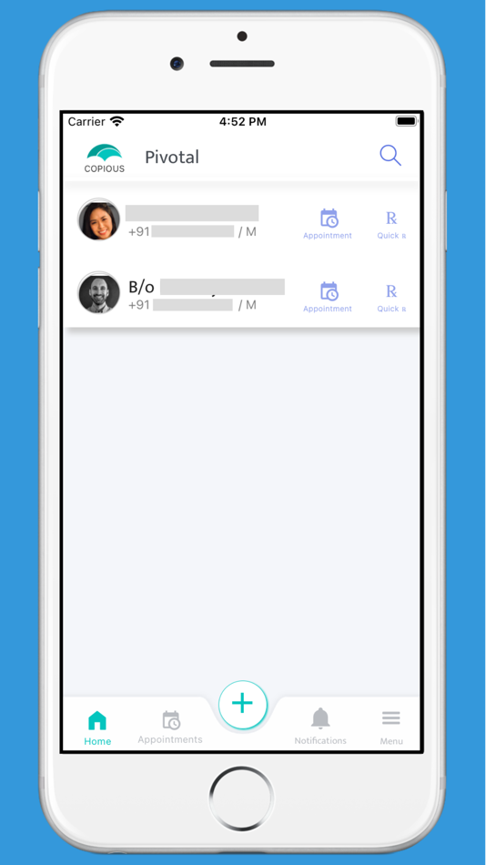 #1. Pivotal by Copious (iOS) Podle: Copious Healthcare