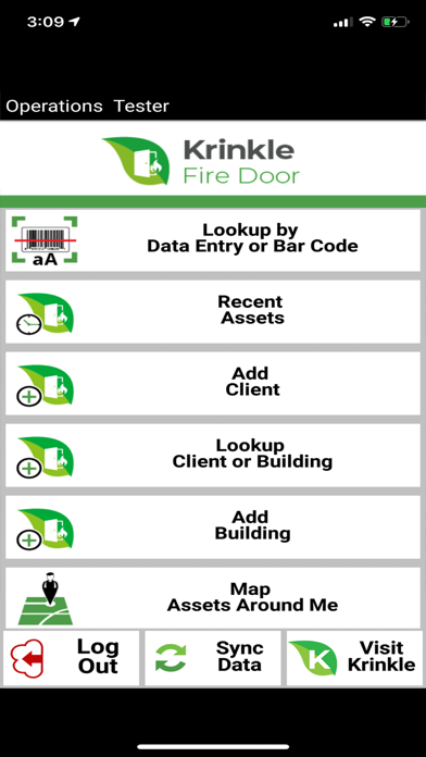 Krinkle Fire Door Screenshot