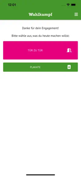 Game screenshot Grüne Wahlkampf-App apk