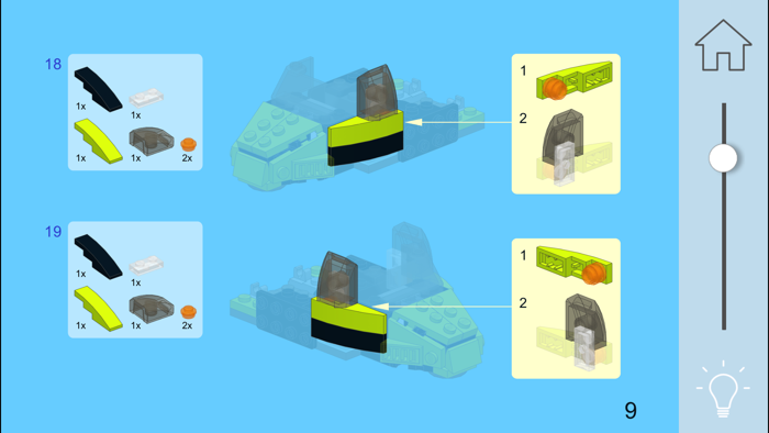 Green Copter for LEGO 31007