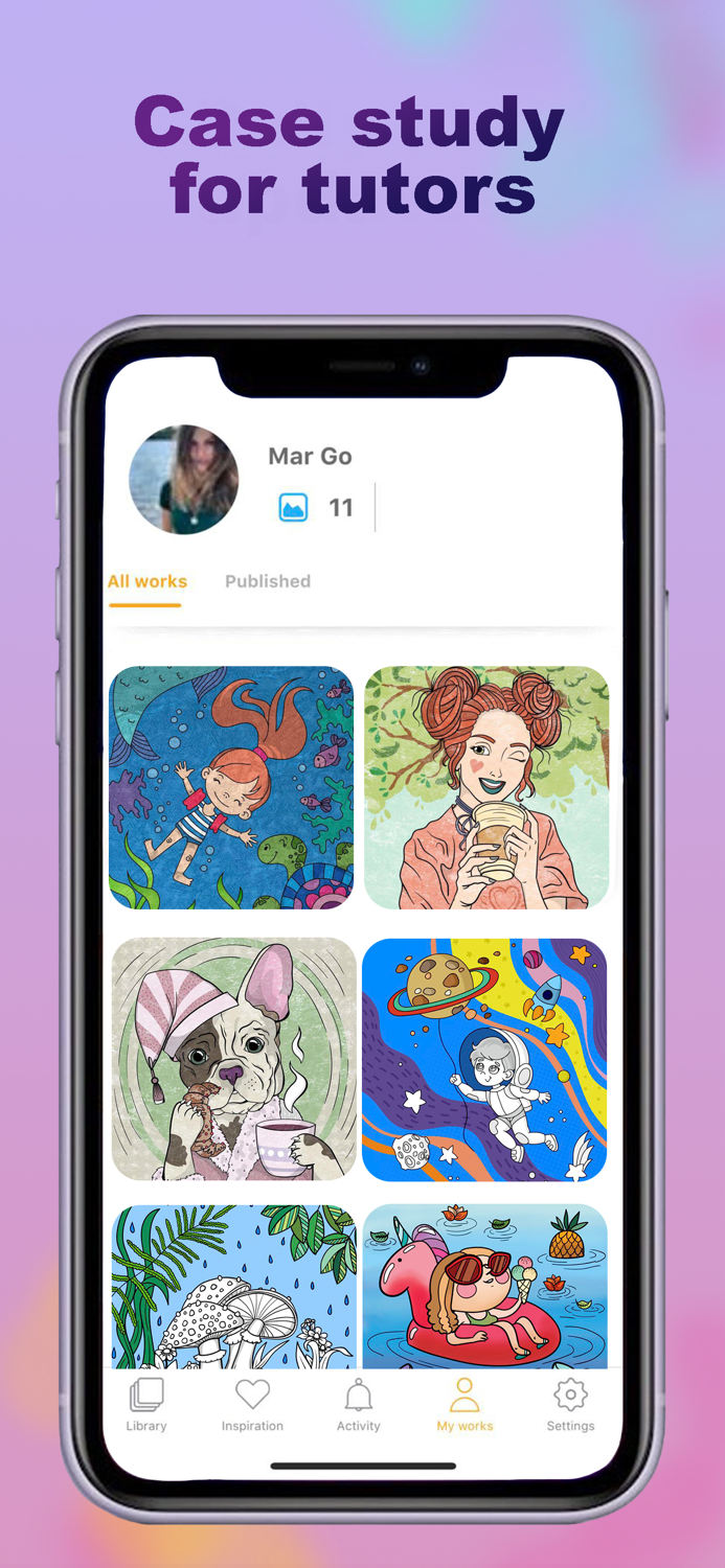 COLORIST coloring therapy