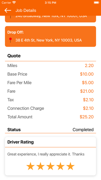 Express Trucking Screenshot