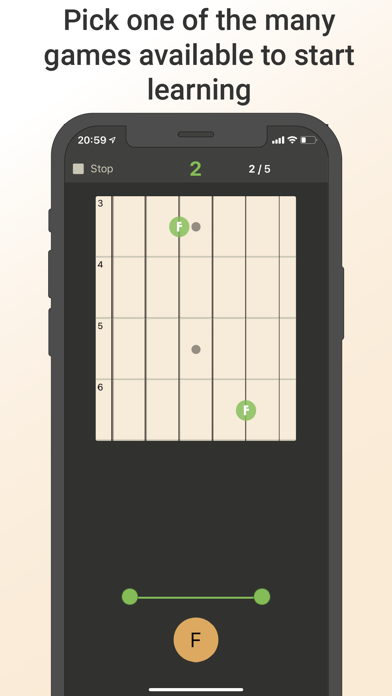 Fretboard Learning Screenshot