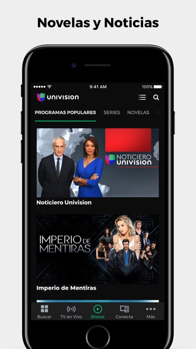 Univision App Screenshot