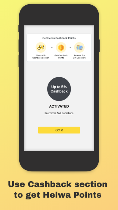 Helwa Coupons and Cashback Screenshot