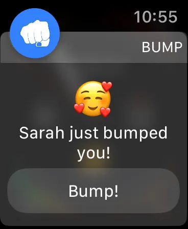 Screenshot #2 pour Bump - Notify Your Friends