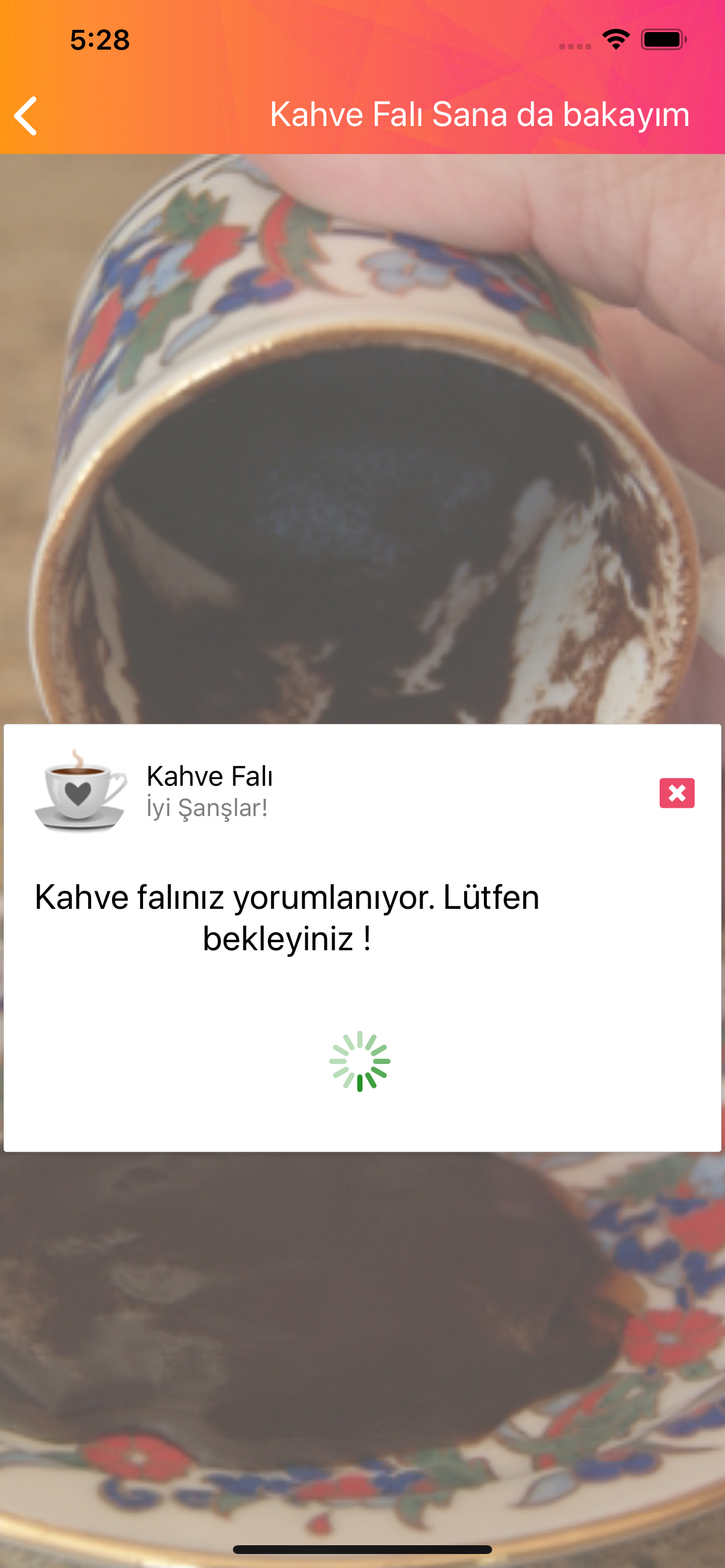 Sesli Kahve Falı - Pro