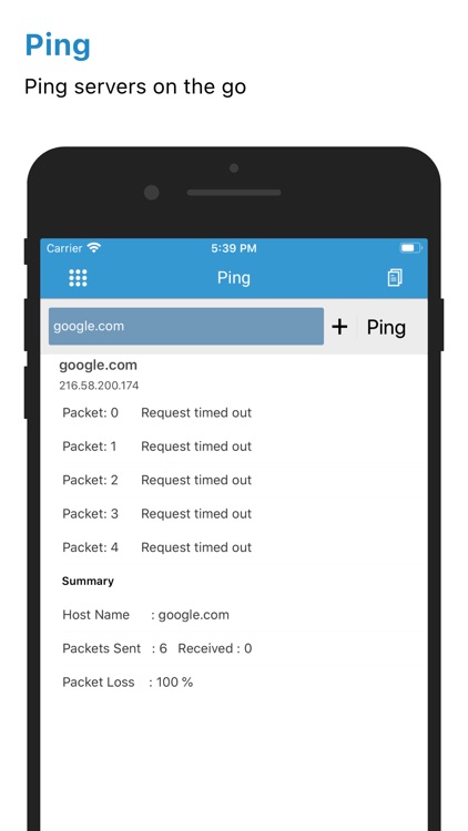 ManageEngine Ping Tool