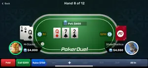 Poker Duel: Texas Holdem Poker screenshot #1 for iPhone