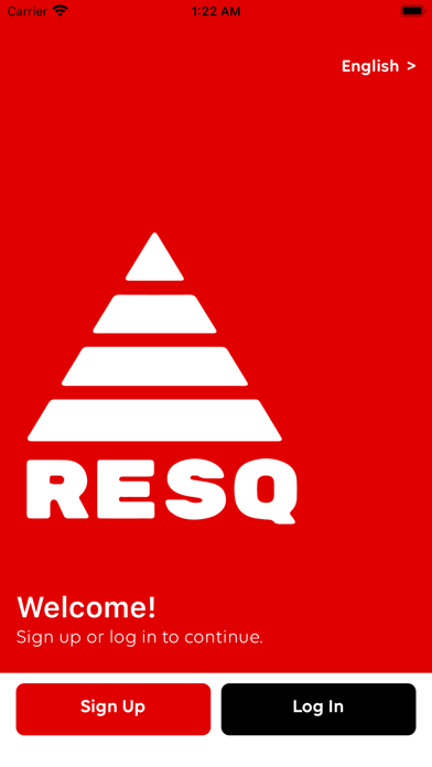 RESQ Auto Screenshot