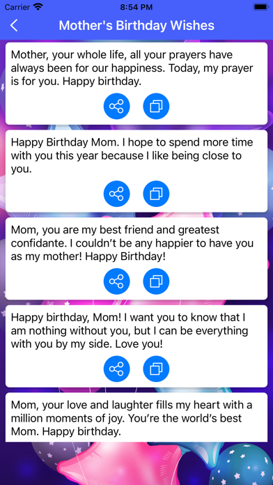 Happy Birthday Wishes! Screenshot