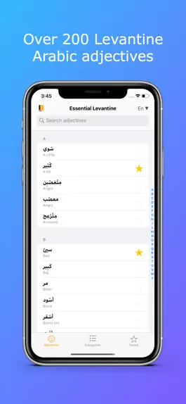 Game screenshot Levantine Arabic Adjectives mod apk