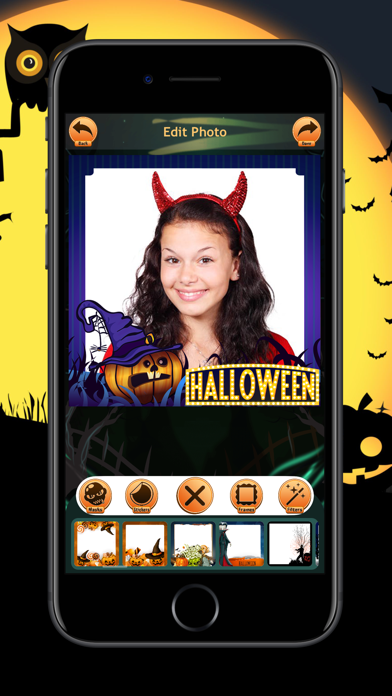 Halloween Photo Frames Trick Screenshot
