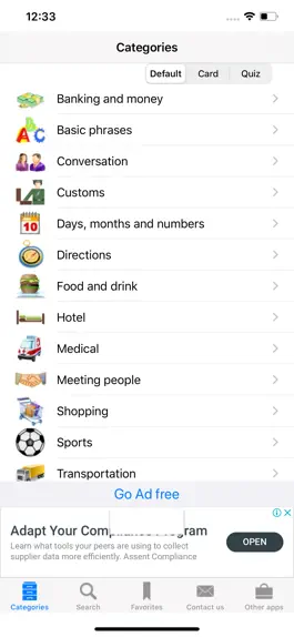 Game screenshot English to Portuguese Phrases mod apk