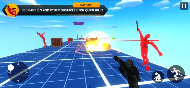 Gun Rush - FPS,Parkour,SlowMo(圖2)-速報App