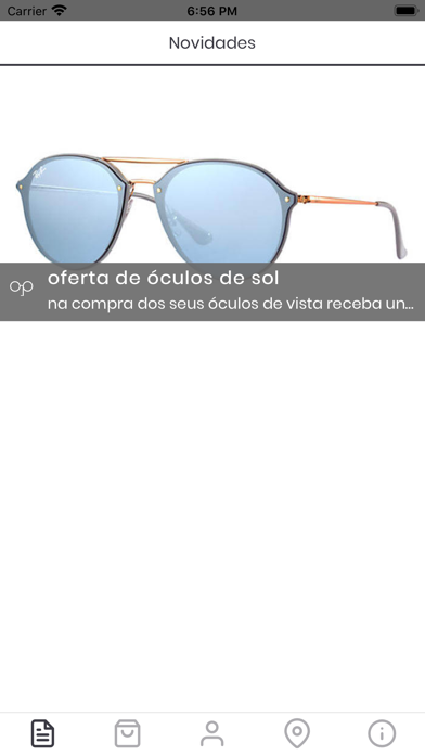 Óptica do Grupo Screenshot