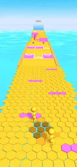Game screenshot Hexagon Color Run hack