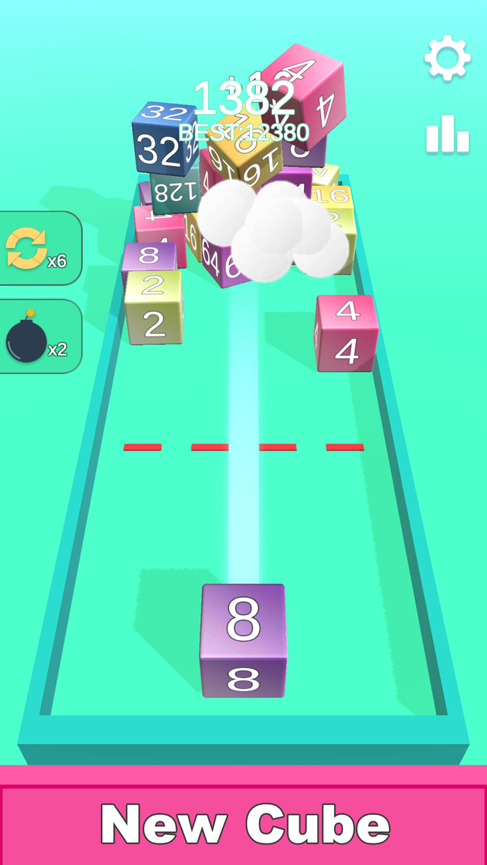 Merge2048 - shooting block 3D