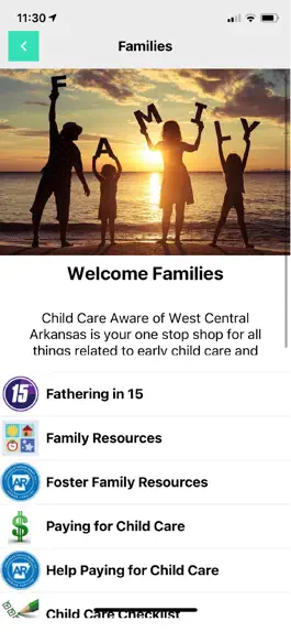 Game screenshot Child Care Aware WCA apk