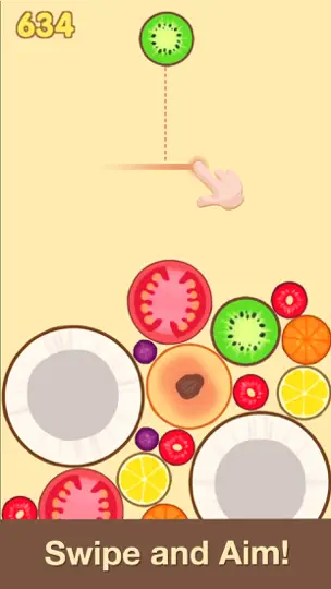Merge Watermelon Challenge iPhone Screenshot 1
