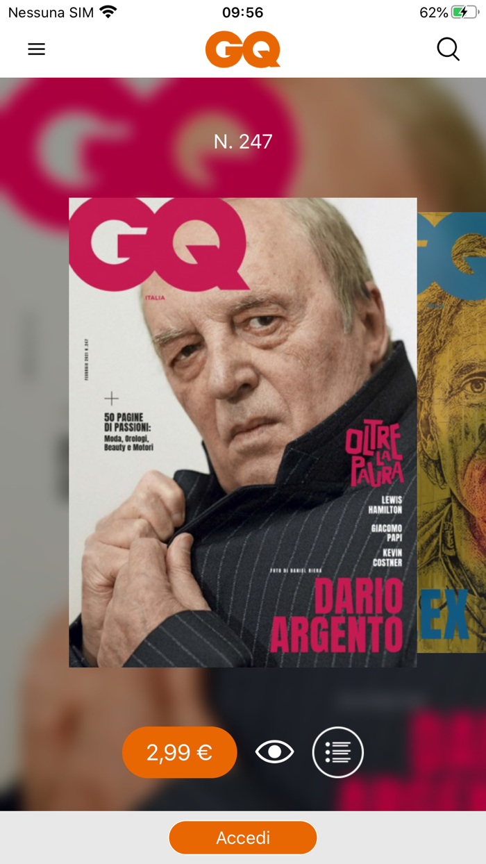 GQ Italia Magazine