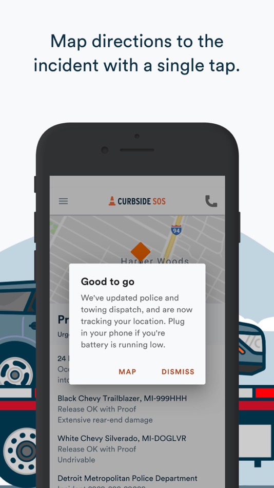 #8. Curbside SOS (iOS) Podle: Curbside SOS Inc.