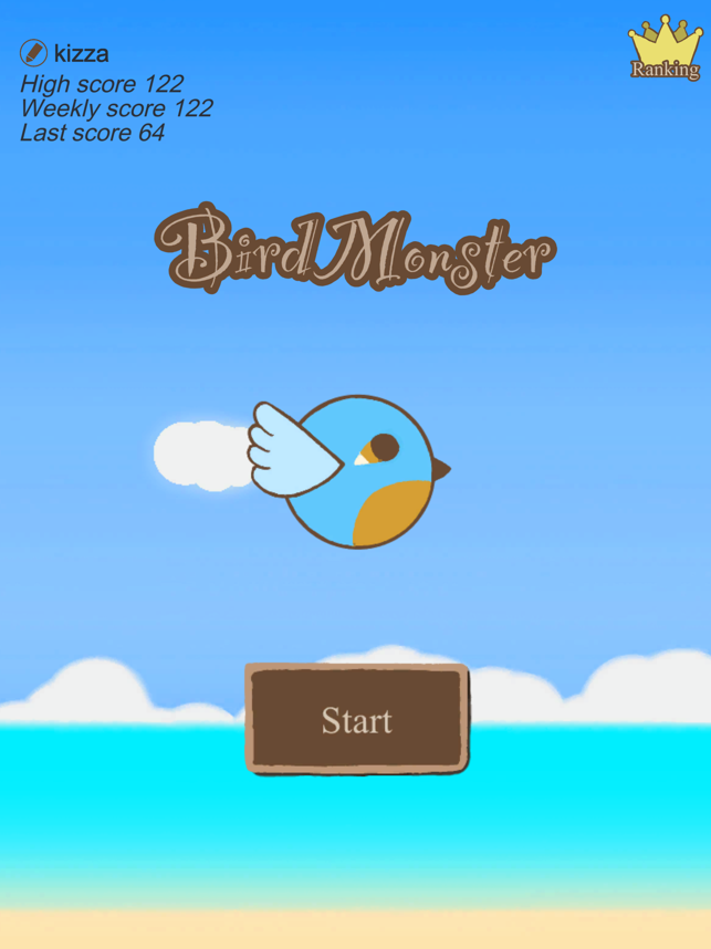 Bird Monster, game for IOS