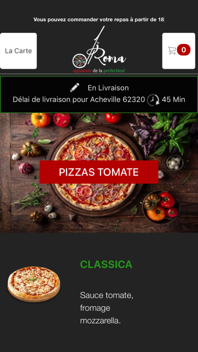 Di Roma Pizza Avion Screenshot